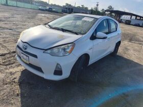 Salvaged Cars 2013 Toyota Prius C