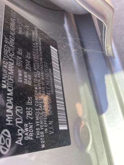 
										Salvaged Cars 2020 Hyundai Elantra full									