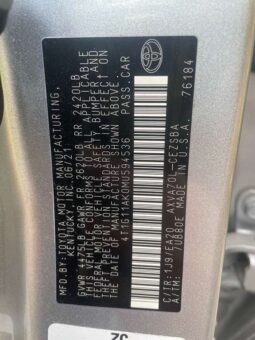 
										Salvaged Cars 2021 Toyota Camry full									