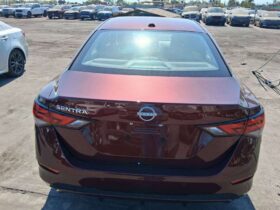 Salvaged Cars 2025 Nissan Sentra