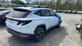 Salvaged Cars 2022 Hyundai Tucson