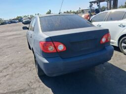 
										Salvaged Cars 2006 Toyota Corolla full									