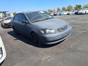 Salvaged Cars 2006 Toyota Corolla