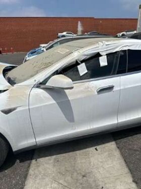 Salvaged Cars 2013 Tesla Model S
