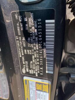 
										Salvaged Cars 2020 Kia Optima full									