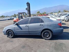 Salvaged Cars 2006 Toyota Corolla